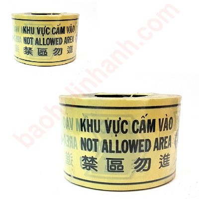 Cuộn rào chắn công trình vàng đen